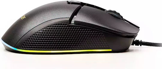 Spacer SPGM-PULSAR-PRO RGB Gaming Gaming Maus 8000 DPI Schwarz