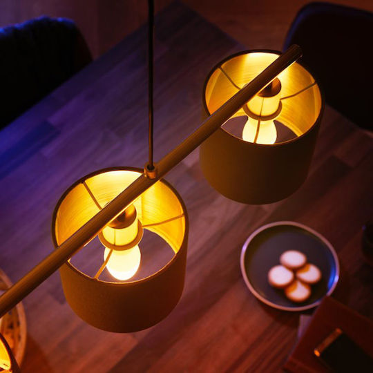 Philips Смарт крушка LED 5.2W за фасунга E14 Регулируем бял цвят 470лм