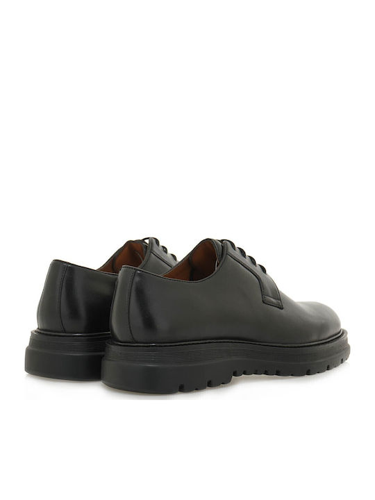 Men's Leather Casual Shoes Black
