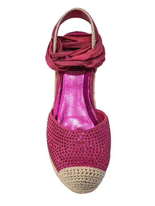 Menbur Women's Platform Espadrilles Fuchsia