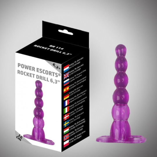 Power Escorts Anal Plug Purple
