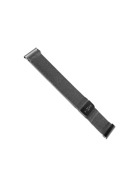 Curea Fixă Huawei Watch GT 4 41mm W1/Honor Watch S1/Garmin Venu 2S/Vivoactive 4S Curea Fixă din Plasă Neagră 8591680148240 Curea Fixă Huawei Watch GT 4 41mm W1/Honor Watch S1/Garmin Venu 2S/Vivoactive 4S Curea Fixă din Plasă Neagră 8591680148240