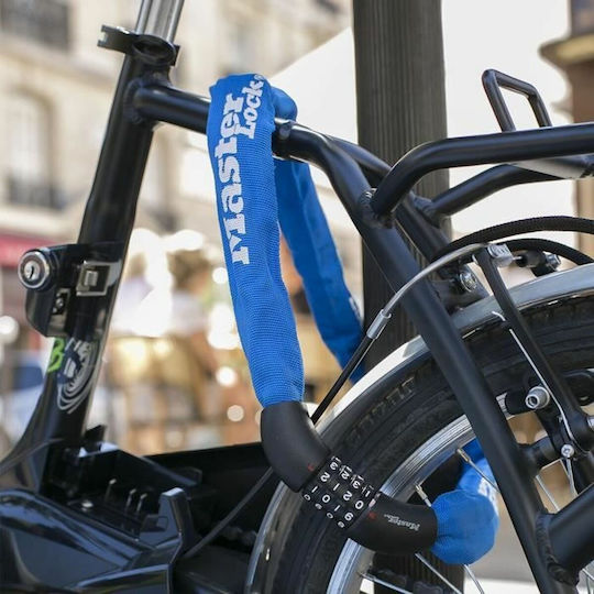 Master Lock mit Schlüssel Blau