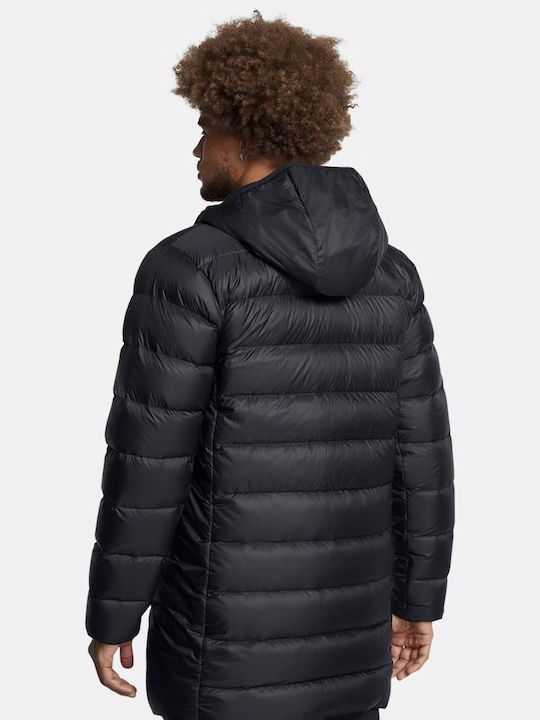 De Iarnă Jachetă Parka Negru