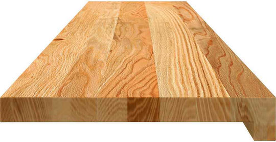 Vidaxl Treppenstufen 4 Stk. Hellbraun 120x30x2 cm Eichenholz Braun