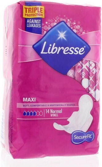 Libresse Sanitary Pads with Wings 14pcs