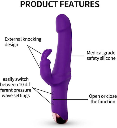 Ophelia's Dream Vibrator Iepurele Violet