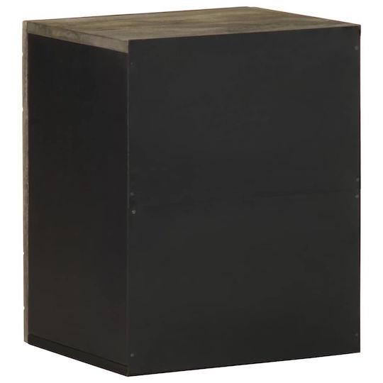 vidaXL Badezimmerschrank B38xT33xH48cm Braun
