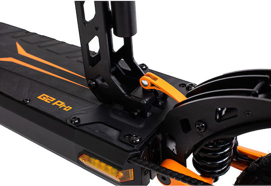 Kugoo Kirin G2 PRO Elektroroller für Kinder mit 45km/h Max Geschwindigkeit und 55km Reichweite in Schwarz Farbe mit Sitz