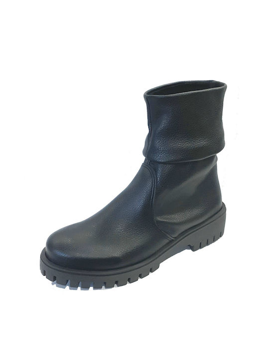 Stiefeletten Damen Schwarz