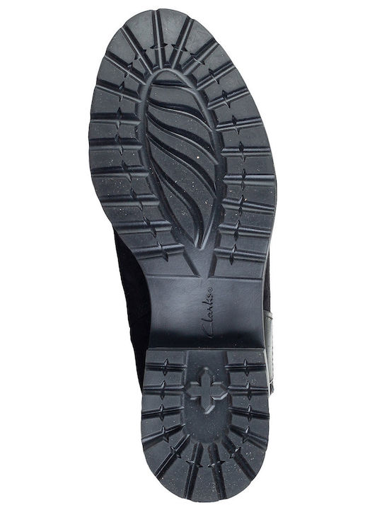 Clarkwell Mid Ghete Dama Biker Negru
