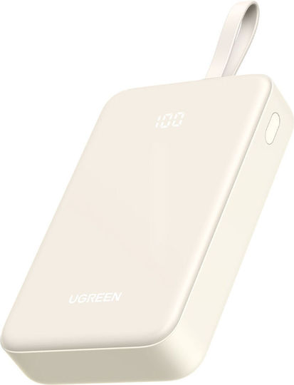 Ugreen PB505 Power Bank 20000mAh 22.5W με Θύρα USB-A και Θύρα USB-C Power Delivery / Quick Charge 3.0 Λευκό