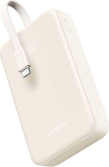 Ugreen PB505 Power Bank 20000mAh 22.5W με Θύρα USB-A και Θύρα USB-C Power Delivery / Quick Charge 3.0 Λευκό