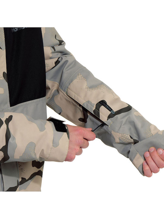Horsefeathers OM318A Ανδρικό Μπουφάν για Σκι & Snowboard Desert Camo