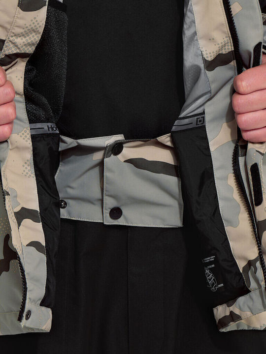 Horsefeathers OM318A Ανδρικό Μπουφάν για Σκι & Snowboard Desert Camo