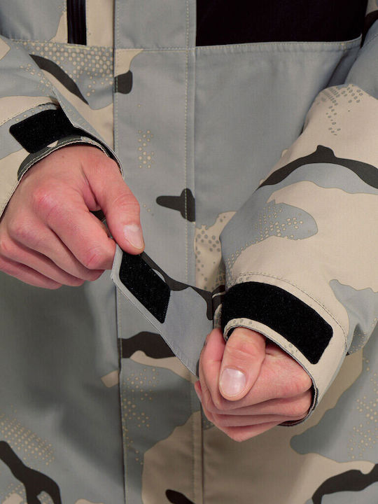 Horsefeathers OM318A Ανδρικό Μπουφάν για Σκι & Snowboard Desert Camo