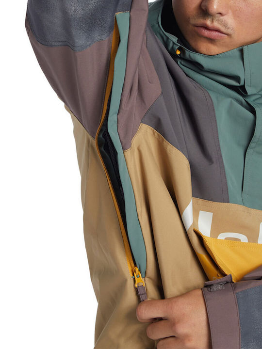 DC 43 Anorak ADYTJ03077-XNGB Ανδρικό Μπουφάν για Σκι & Snowboard Repurpose