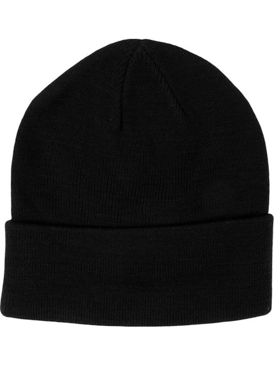 Beanie Ανδρικός Σκούφος Πλεκτός σε Μαύρο χρώμα