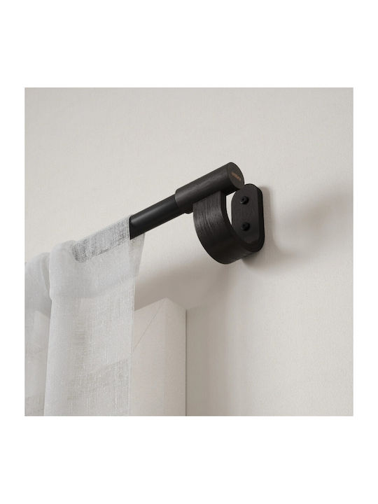 Umbra Extendable Metallic Curtain Pole Bellwood Single Φ38mm 107-305cm Metallic