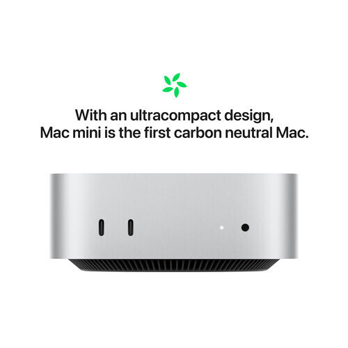 Apple Mac Mini (2024) (M4 10 nuclee/24GB/512GB SSD/MacOS) 10-Core