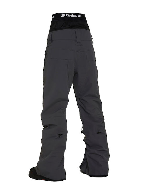 Horsefeathers Lotte Ii OW225C Women's Trousers for Ski & Snowboard Gray