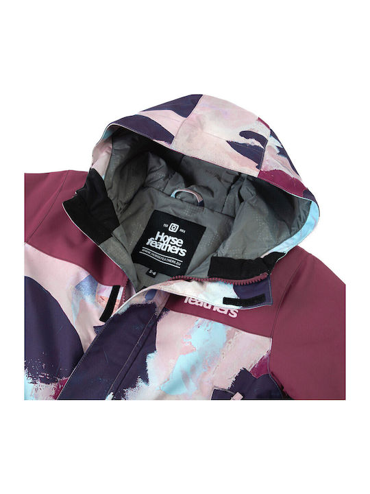 Horsefeathers Spirit OK063G Παιδική Ολόσωμη Φόρμα Σκι & Snowboard Μωβ