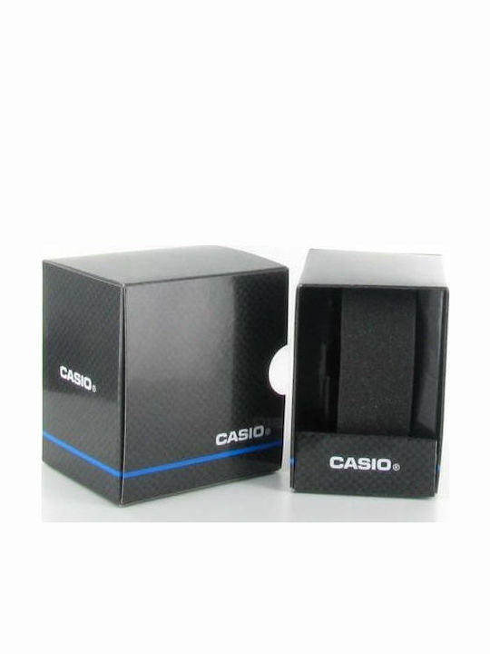 Casio Digital Men's Watch 30mm Chronograph Battery with Black Rubber Strap