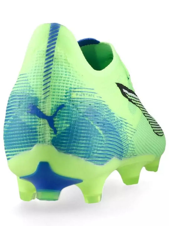 PUMA Ultra 5 Pro Football Shoes with Cleats Green