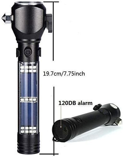 Rechargeable LED Flash Light IP65 with Maximum Brightness 450lm Multi-Function