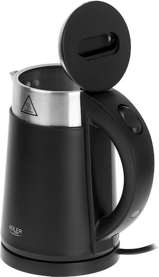 Adler Fierbător 600ml 800W Negru