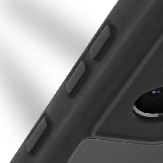 Case Redmi A1 Redmi A2 Plexiglass Back Polymer Front Black Contour