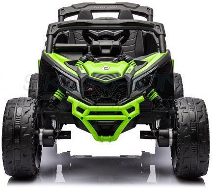 Can-Am Maverick Buggy Două Locuri Cu Telecomandă Licențiat 12 Volți Verde