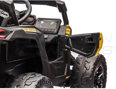 Can-Am Maverick Buggy Διθέσιο με Τηλεκοντρόλ Licensed 12 Volt Κίτρινο