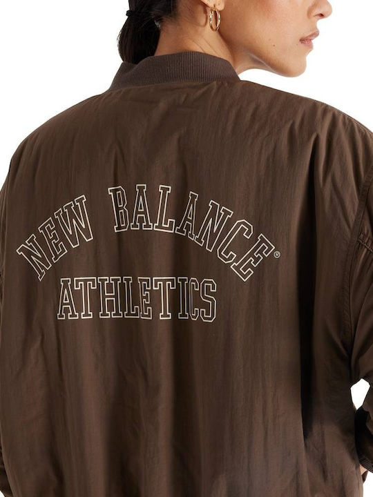 Κοντό Γυναικείο Bomber Jacket Dark Mushroom
