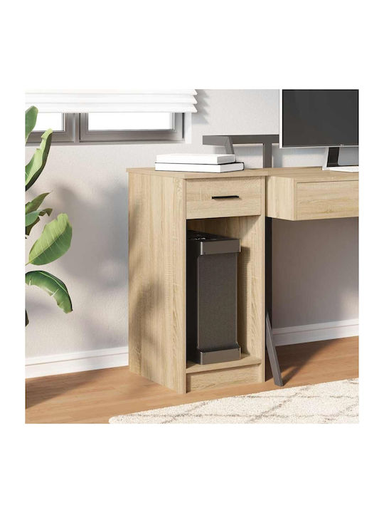 Office Storage Chipboard Drawer Sonoma Oak L35xW45xH77cm