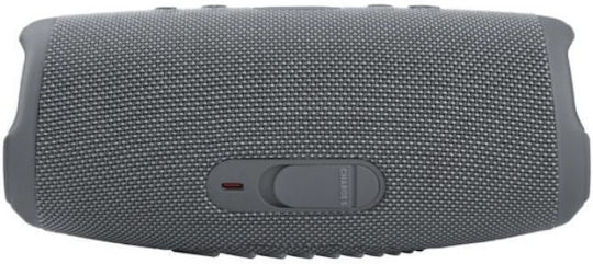 JBL Charge 5 Αδιάβροχο Ηχείο Bluetooth 40W με Διάρκεια Μπαταρίας έως 20 ώρες Γκρι