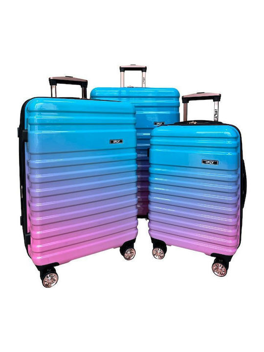 Linea Hart Lila Reise Koffer Mit 4 Rädern Set 3 Stück