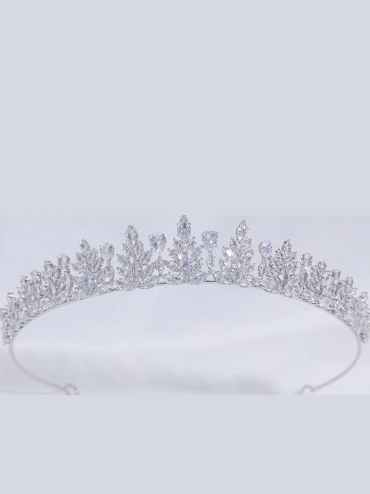 High-Quality Bridal Tiara Czech Crystals Estelle