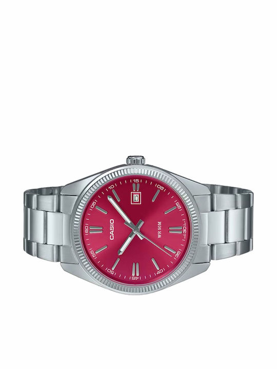 Casio Standard Ρολόι Μπαταρίας με Μεταλλικό Μπρασελέ Casio Standard Ρολόι Μπαταρίας με Μεταλλικό Μπρασελέ
