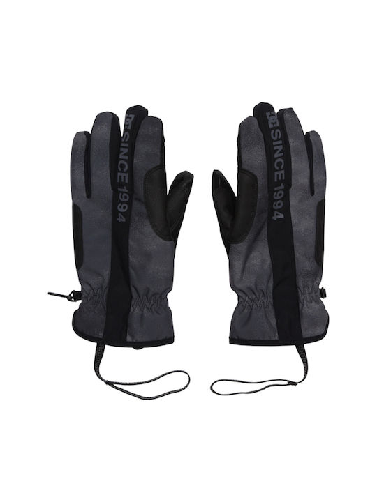 DC Salute Men's Ski & Snowboard Gloves Gray