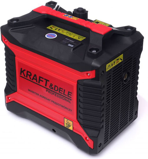 Kraft & Dele Leise Generators Inverter Benzin mit Kickstart