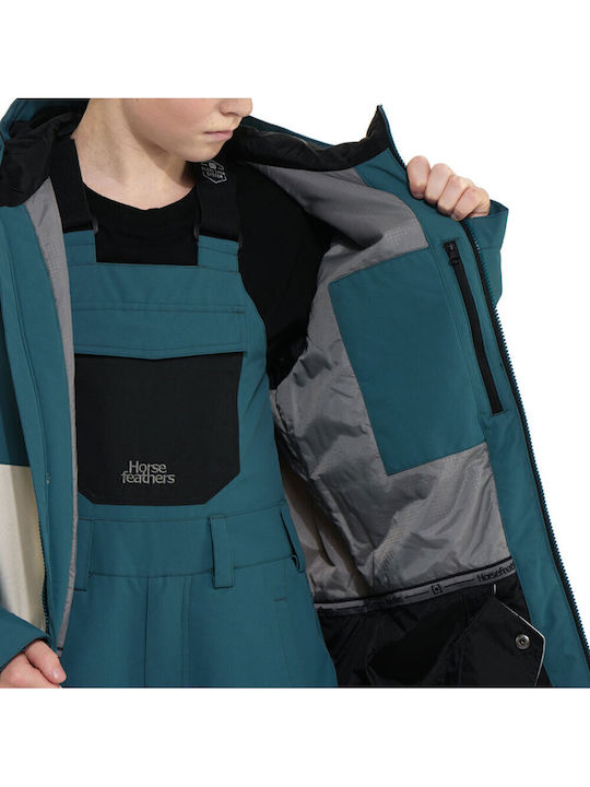 Kids' Casual Jacket with Hood Green Damien Youth