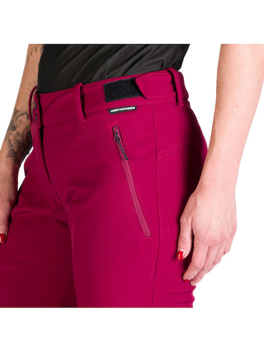 Northfinder Women's Hiking Long Trousers Red