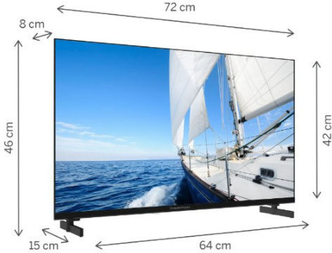 Thomson Smart Television 32" HD Ready LED 32HG2S14 (2024)