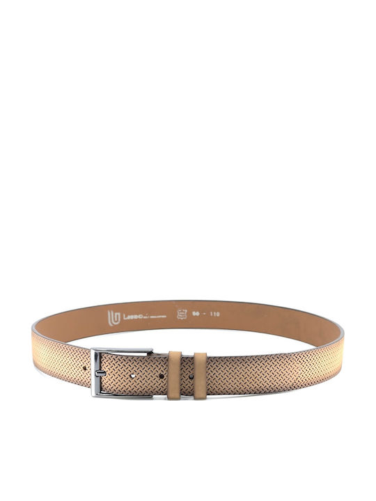 Herren Gürtel Leder Camel