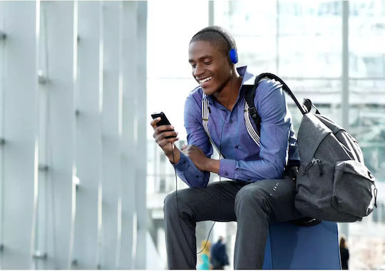 JVC On Ear Слушалки Сини