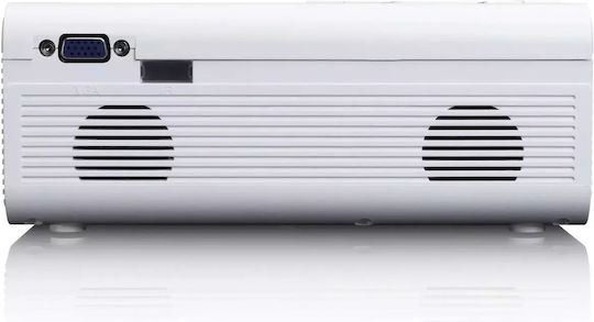 Lenco LPJ-280WH Projector LCD Λάμπας LED με Ενσωματωμένα Ηχεία