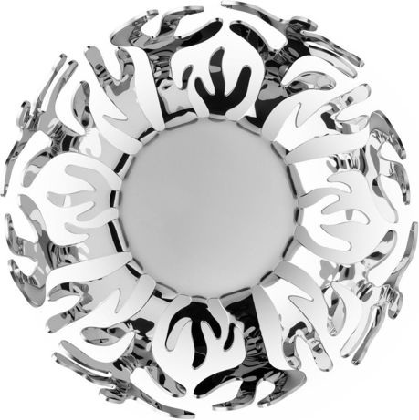 Alessi Fruit Bowl Metallic Gray 25x25x9cm