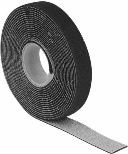 DeLock Hook & Loop Black Self-Adhesive Hook & Loop Tape Black 13mmx3m 1pcs 18710