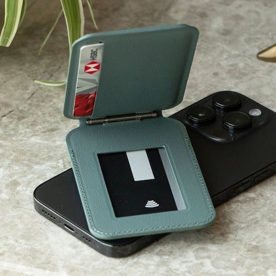 Native Union Wallet Metallic Green (iPhone 16)